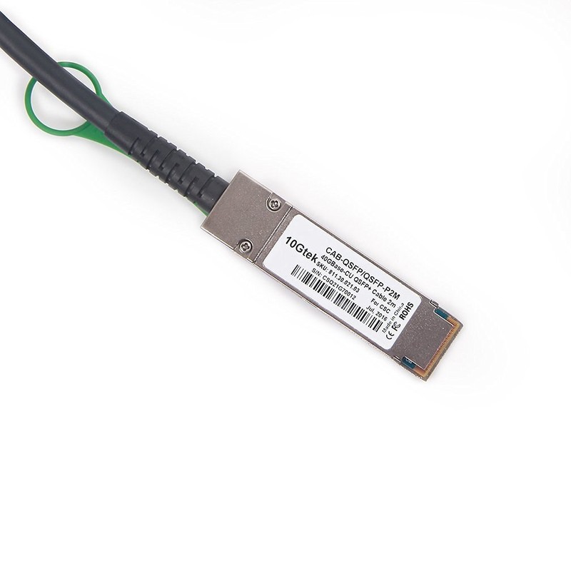 10Gtek 40G QSFP+ DAC Cable - 40GBASE-CR4 Passive Direct Attach