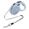 LUNAMO Telescopic Leash for Small Dogs, Medium Dogs, Length 9.8