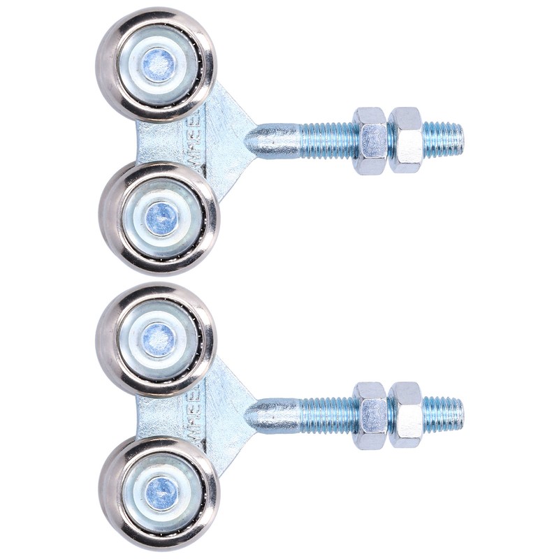 2Pcs Door Hanging Wheel Pulley Roller Glass Door Accessory for