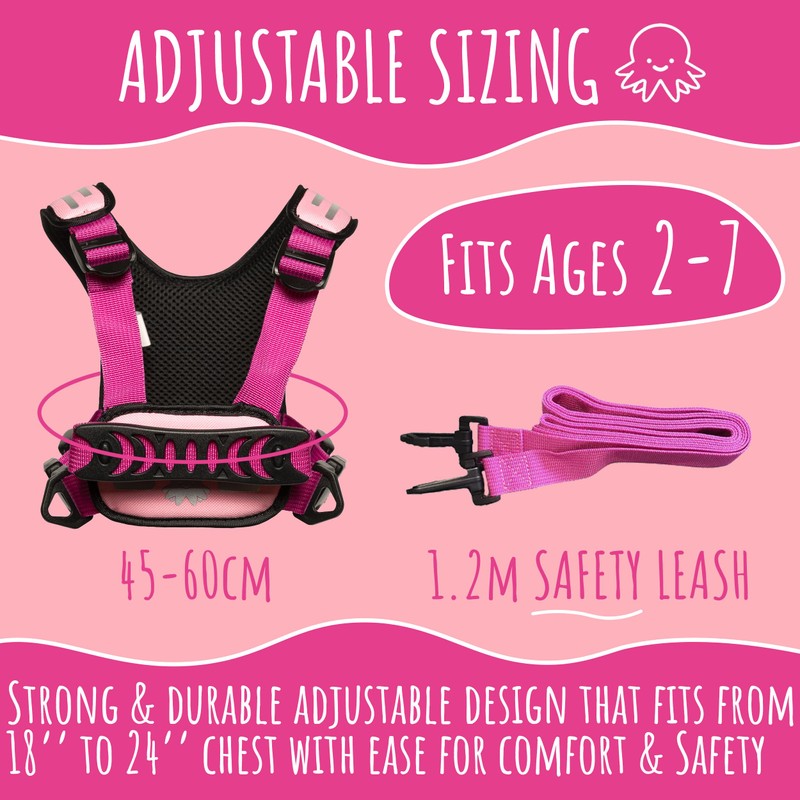 Hobble De Hoo Autism Safety Harness with leash for Kids