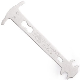 BIKE HAND YC-503 Bicycle Chain Checker, Compatible with 7/8/9/10/11/12 Speeds, Chain Stretch Measurement Wear, Made in Taiwan, Maintenance Tool