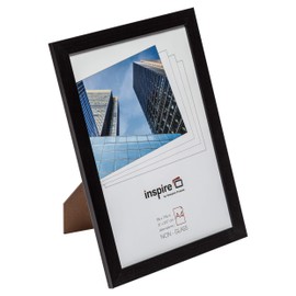 Hampton Frames SORBONNE A4 (21x30cm) Black Picture Poster Photo Frame Plexi (Non-Glass) SOR2130BLK
