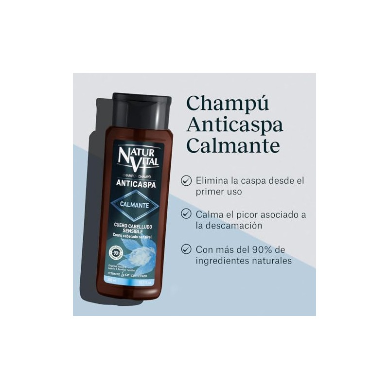Natur Vital - Shampoo Control Caspa para Cabello Normal 300ml
