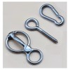 Wanfoou Stainless Steel Horse Tie Ring, Horse Tie Ring Set,