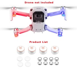 For DJI Heavy-Duty Mini Night Flying LED Signal Flashing Light for DJI Mavic Air 2 Drone