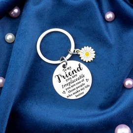 Stocking Stuffers For Women 2024 Friends Stocking Stuffers For Adults Women's Christmas Stocking Birthday Gifts for Best Friend Stockings Stuff True Friendship Gift for BFF Besties Cute Keychains