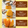 2pcs Mango Tools,Fruit Preparation Set for Daily Kitchen Use,Fruit Tool