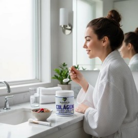 Colageno Hidrolizado + Acido Hialuronico Con Vitamina E Y C