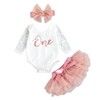 Geagodelia Baby Girl 1st Birthday Clothing Outfit Baby Clothes Set