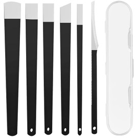 6 Piece Foot Scraper Set Foot Skin Scraper Dead Skin Remover & Callus Remover for Feet Hard Skin & Corn Eliminator Professional Pedicure Tools for Soft, Smooth Feet