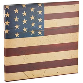 Pioneer 12 Inch by 12 Inch Postbound Designer Cover Memory Book, Warren Kimble Flag