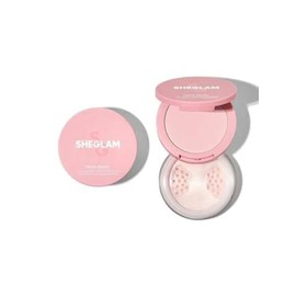 SHEGLAM Insta-Ready Face & Under Eye Setting Powder Duo-Bubblegum 2 In 1 Pink Brightening Oil Control
