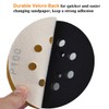 Aiyard 5-Inch 8-Hole Hook and Loop Sanding Discs 100-Grit Random