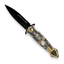 LION TOOLS Navaja Tactica Supervivencia Manual Acero Inxidable Campismo