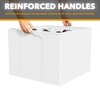 SpaceAid Shoe Organizer for Closet, 2 Pack Foldable Shoe Storage