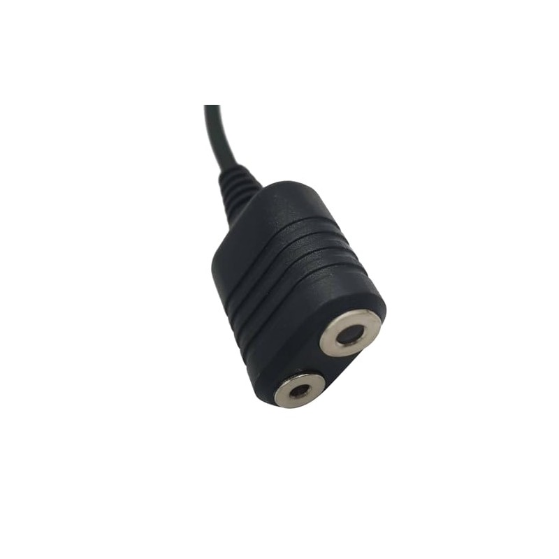 Renastar Walkie Talkie Earpiece Adapter for Motorola APX 6000 8000