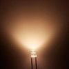 Chanzon ® LED Diodes, 5 mm/3 mm, Round/Flat Design, Transparent