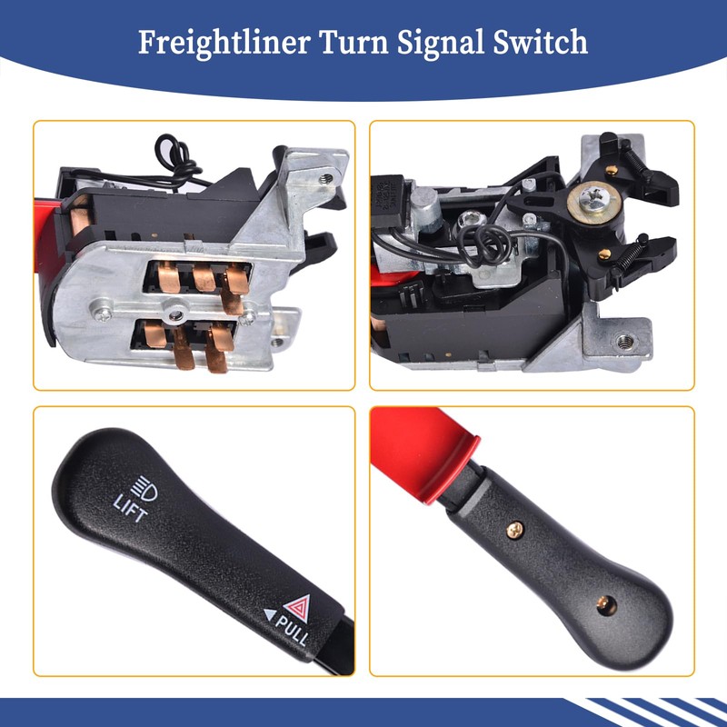 Getfarway Replacement Freightliner Turn Signal Switch, Multifunction Switch A06-44025-000 Compatible