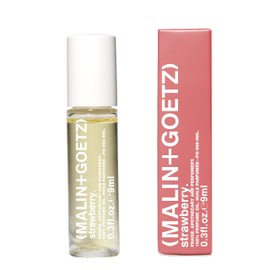 Malin + Goetz Strawberry Perfume Oil, 0.3 Fl. Oz. - Men & Women Garden Berry Scented Oil, Fragrance Oil, Roll On Mini Perfume Body Oil, Vegan & Cruelty-Free, Valentines-day-gifts