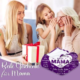 Gifts for Mum, Cuddly Blanket Gifts for Mum for Birthday from Daughter Son, Mother's Day Gift for Mum, Mother Daughter Gift, Best Mum Blanket Gift, Gifts Blanket To My Mum