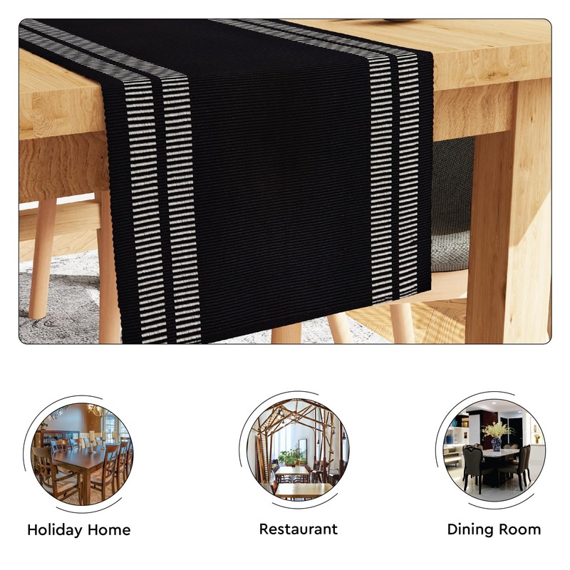 Encasa Table Runner for 4 to 6 Seat Dining Room,