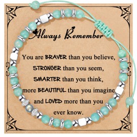 JoycuFF Teen Gifts Trendy Stuff, Moonstone Bracelets for Teen Jewelry Teenage Birthday Gifts Ideas for Birthday Gifts Easter Christmas Back to School Jewelry