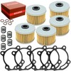 5 Pack Oil Filter & Gasket Kit for CBR 250R