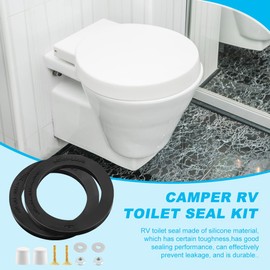 BNYTXV RV Toilet Seal, Replacement for Dometic 300/310/320 Toilet, RV Toilet Flush Seal Kit 385311652, RV Toilet Flange Seal