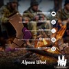 MAGISDU Alpaca Wools Hiking Hunting Hockey Boots Crew Socks for