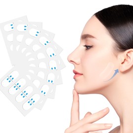 EKIND Facelift Tapes Invisible 120 Pack Facial Line Smoothing & Filling Tapes for Women, V-Shape, Double Jaws, Wrinkles & Sagging Skin