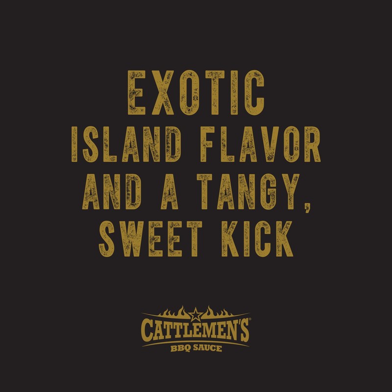 Cattlemen's Hawaiian Tangy Sweet BBQ Sauce, 1 gal