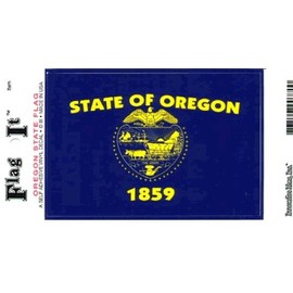 Oregon Heavy Duty Vinyl Bumper Sticker (3 x 5 Inches)