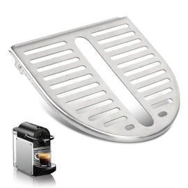 Drip Grid for Pixie Coffee Machines Compatible with Krups, Delonghi & Nespresso Pixie Machine, Coffee Drip Tray Grid Grille Keep Countertop Clean and Prevent Stains and Damage, Aluminum