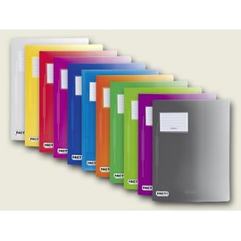 14 Colour Fact Folders PP, 24 x 31 Centimetres for A4.