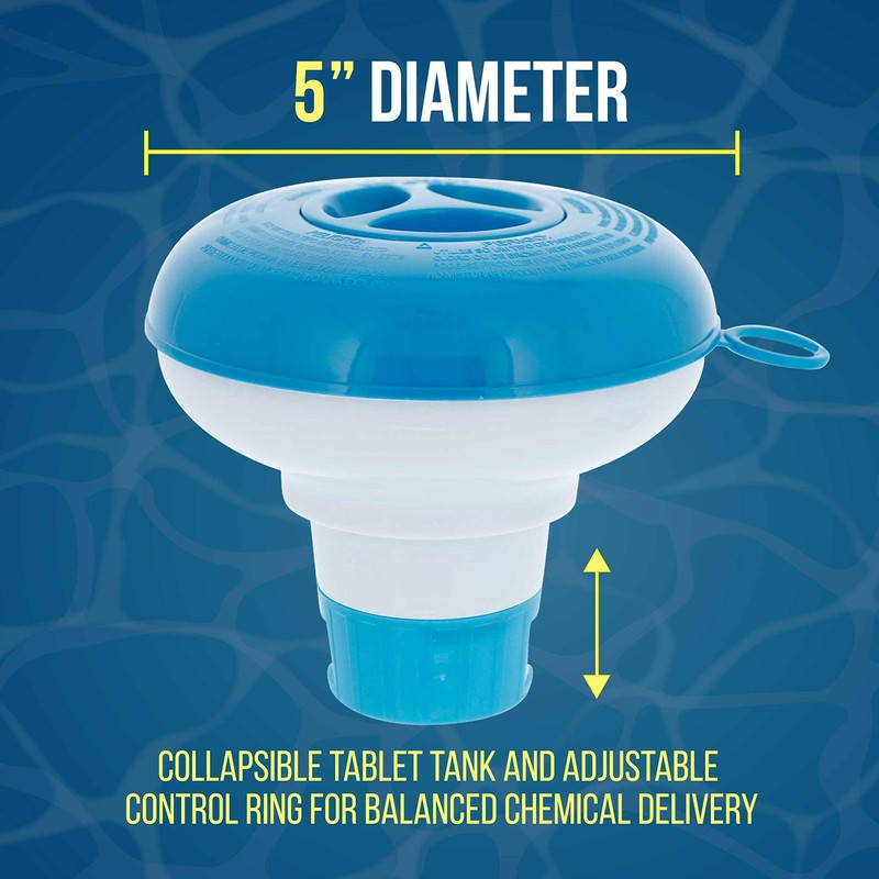 U.S. Pool Supply Pool & Spa Floating Chlorine & Bromine
