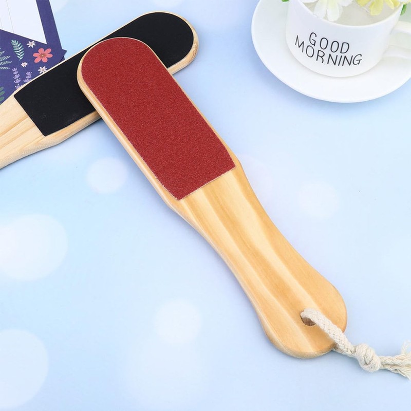 Healeved 4pcs Double Sided Foot Scrubber and Callus Remover Tool