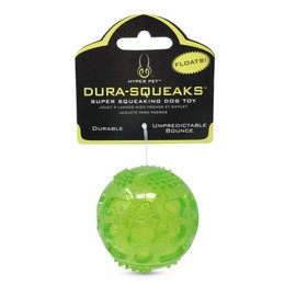 Hyper Pet DuraSqueak Dog Ball Dog Toys (Interactive Dog Toys that Float & Squeak) Squeaky Dog Toys & Dog Balls for Playing, Fetching & Retrieving - Great Alternative to Traditional Dog Tennis Balls
