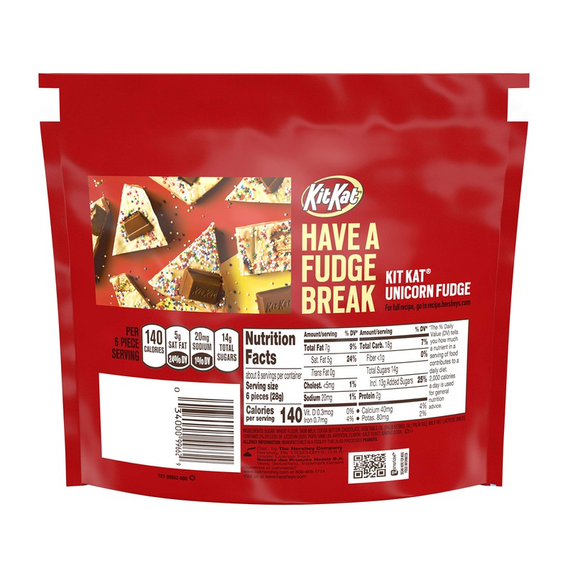 KIT KAT Minis Unwrapped Milk Chocolate Wafer Candy Bar, 7.6