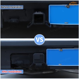 Aunginsy Trailer Hitch Cover Compatible with Ford Maverick 2022-2024 Pickup Truck Trailer Hitch Cover Tube Plug Insert Rubber Tow Receiver Hitch Tube Cover Plug Cap Protection Exterior Accessories