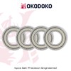 4 Pack of 6901Z Metal Shielded Thin Deep Groove Ball