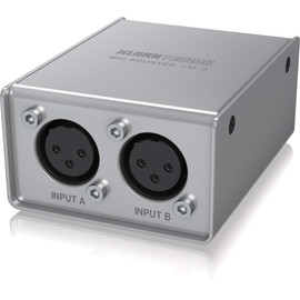 Klark Teknik MIC BOOSTER CM-2 Dynamic 2-Channel Microphone Amplifier with High-Quality Preamps