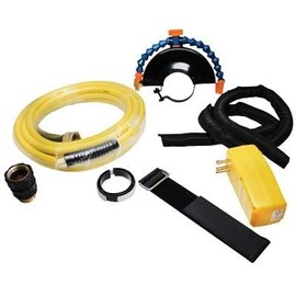 Alpha Wet Blade Cutting Kit 6" (Converts A Dry Grinder for Wet Cutting)