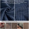 PHF 100% Cotton Waffle Weave Blanket Single Size 130 x