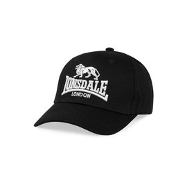 Lonsdale Men's Salford Cap, black / white