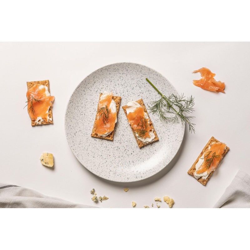 WEST COUNTRY LEGENDS - Bath Blue Cheese Wafers, Artisanal Crisp