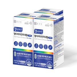Chong Kun Dang Multivitamin Mineral All-in-One 6-month supply of Iodine Vitamin K Men Men / 종근당 종합비타민 미네랄 올인원 6개월분 아이오딘 비타민K 남자 남성