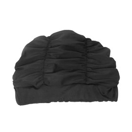 Honbay Pleated Swimming Cap Long Hair Swim Cap Bathing Cap, Non-Waterproof - for Head Circumference Below 58cm/22.8inch