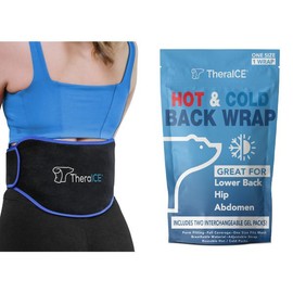 TheraICE Hot & Cold Back Wrap - Options : Hot & Cold Back Wrap, Bundle & Save: 1 Gel Pack