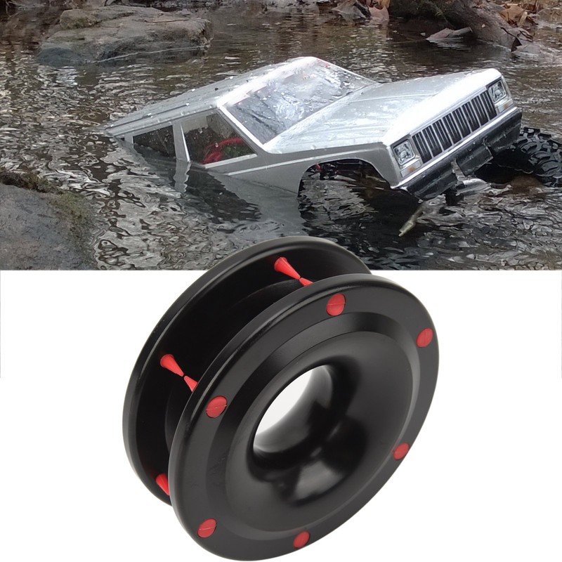 Rope Retention Pulley 22000lbs Heavy Duty Winch Snatch Recovery Ring