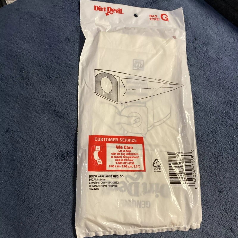 For Dirt Devil Genuine New Dirt Devil Type G Handheld